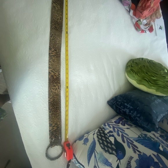 Chico LEOPARD belt with jeweled buckle - Picture 5 of 6